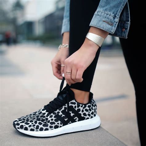 cheetah print Adidas sneakers